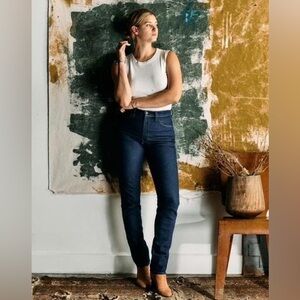 imogene + willie High Rise elizabeth Dark Blue Jeans size 27